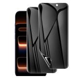 LYWHL 2 Pack for iPhone 17 Pro Max Privacy Screen Protector [Like Original Touch Sensitivity], Anti-Spy Private 17 Pro Max Film [Non-Glass], Case Friendly, Scratch-Resistant, Self-Healing