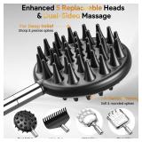 TUKUOS Telescoping Back Scratcher with 5 Detachable Scratching Heads, Valentines Day Gifts for Him Men, Anniversary Birthday Gifts for Men Women Back Scratcher for Men/Dad/Women/Adults TUKUOS Telescoping Back Scratcher with 5 Detachable Scratching Heads, Valentines Day Gifts for Him Men, Anniversary Birthday Gifts for Men Women Back Scratcher for Men/Dad/Women/Adults