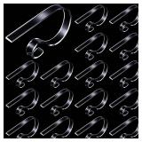 Jetec Christmas Clear Stocking Holder Hooks Acrylic Mantle Hangers Non Slip Christmas Stocking Clips Holiday Garland Hooks for Fireplace Home Kitchen Mantel(16 Pieces) Jetec Christmas Clear Stocking Holder Hooks Acrylic Mantle Hangers Non Slip Christmas Stocking Clips Holiday Garland Hooks for Fireplace Home Kitchen Mantel(16 Pieces)