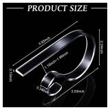 Jetec Christmas Clear Stocking Holder Hooks Acrylic Mantle Hangers Non Slip Christmas Stocking Clips Holiday Garland Hooks for Fireplace Home Kitchen Mantel(16 Pieces) Jetec Christmas Clear Stocking Holder Hooks Acrylic Mantle Hangers Non Slip Christmas Stocking Clips Holiday Garland Hooks for Fireplace Home Kitchen Mantel(16 Pieces)