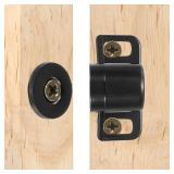 TIXIPEM Magnetic Cabinet Door Catch [8pcs] - Magnets for Closure Use for Kitchen & Bathroom Cupboard & Wardrobe & Closet & Closures & Cabinet Door Drawer Latch - [Black - 1.4 in]