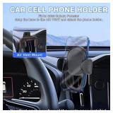 Karltys Car Phone Holder for Subaru Forester 2025 2026 Cell Phone Holder Mount, Hands Free Air Vent Mount Cradle Holder Stand for iPhone Android Smartphones Karltys Car Phone Holder for Subaru Forester 2025 2026 Cell Phone Holder Mount, Hands Free Air Vent Mount Cradle Holder Stand for iPhone Android Smartphones