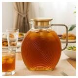 Charbrew Borosilicate Glass Pitcher Set with Teacups Charbrew Borosilicate Glass Pitcher Set with Teacups