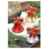 Christmas bell ornament Christmas bell ornament