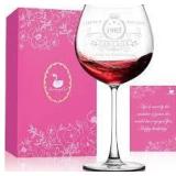 Birthday 1985 Limited Edition Stemmed Glass with Box Birthday 1985 Limited Edition Stemmed Glass with Box