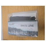 Rainier Supply Co - 2 Pack 25  x 1/2  Double Braided Nylon Dock Lines - Black