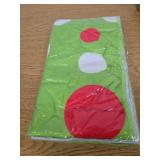 Lime Green 4 Pcs Large Christmas Bath Towels for Bathroom 28' x 16'
