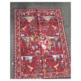 Christmas Scene Area Rug Set of 2, 24in x 35in