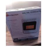 Mr. Heater 20000 BTU Vent Free Radiant Dual Fuel Wall Heater - Retail: $250