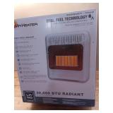 Mr. Heater 20000 BTU Vent Free Radiant Dual Fuel Wall Heater - Retail: $250
