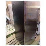 24 in. 11 cu. ft. Convertible Auto Defrost Garage Ready Upright Freezer/Refrigerator in Stainless Steel, Energy Star - Retail: $499