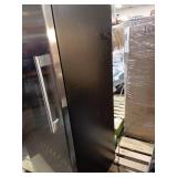 24 in. 11 cu. ft. Convertible Auto Defrost Garage Ready Upright Freezer/Refrigerator in Stainless Steel, Energy Star - Retail: $499