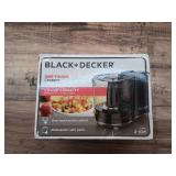 BLACK+DECKER 1.5-Cup Electric Food Chopper One Touch Pulse 150W Motor  Mini Food Processor Stay-Sharp Blade  Dishwasher Safe