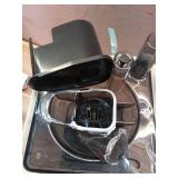 1.1 Gal. Black Ultra Fine Water Mist Ultrasonic Desktop Humidifier and Fragrance Diffuser Up to 450 sq. ft. - Retail: $70