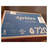AprilAire 720A Whole-House Fan-Powered Evaporative Humidifier 21 Gallons Per Day  Water Saving With Automatic Digital Control for up to 6 250 Sq. Ft.  Part of the AprilAire Healthy Air System - Retail
