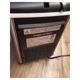 9.1 in. 35 lb. Nugget Ice Countertop Portable Ice Maker in Stainless Steel with 6-Minute Ice Ready and Auto-Cleaning - Retail: $170