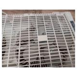 Holmes Window Fan Twin Blade 3-Speed Digital 9' White Remote Control Quiet (See Details) - Retail: $62