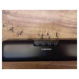 Black Food Vacuum Sealer Machine with Storage Bags