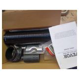 VEVOR Diesel Air Heater 8KW Parking Heater 12V Truck Heater, One Air Outlet, with Black LCD Switch, Remote Control, Fast Heating Compact Diesel Heater, For Car, RV Truck, Boat, Campervans, Caravans - 