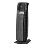 Lasko 22  Elite Collection Ceramic Tower Space Heater with Timer  Remote CT22445  Black