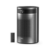 DREO 1500W Atom 416 10' Whisper-Quiet Portable Ceramic Space Heater with Temp Control and ECO Mode Timer with Remote Non-oscillating