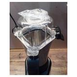 Hamilton Beach Professional 4-in-1 Juicer Mixer Grinder, Commercial-Grade 1400 Watt Motor, 3 Leakproof Jars, For Wet and Dry Spices, Chutneys and Curries, Engineered in India & USA (58770), Stainless 