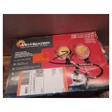 Mr. Heater 30 000 BTU 2 Burner Propane Tank Top Heater with Auto Shut Off - Retail: $98