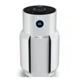 NeverChange 1400 sq. ft. HEPA Filter Tower Air Purifier and Cleaner in White w/ Odor Neutralization and Clean Sense Tech - Retail: $319