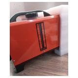 5KW Diesel Air Heater, 17060 BTU Orange Disel Utility Convection Diesel Portable Corded Space Heater with LCD Control - Retail: $114
