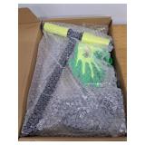 Colwelt Half Moon Edger Lawn Tool, Lawn Edgers with Soft Handle, Manual Lawn Edger for Grass, Borders Sidewalks, Driveways, Gardens, 38-Inch