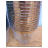 60PCS Merry Christmas Party Cups - Christmas Disposable Cups 9 Oz Clear Party Cups Wine Glasses Disposable Clear Plastic Cocktail Cups Tumblers Drinking Cups for Xmas Parties