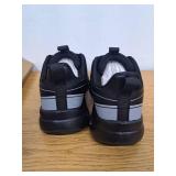 Women's Walking Shoes Running Tennis Comfortable Non-Slip Workout Gym Sports Fashion Sneakers Black US 8