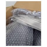 30oz Insulated Tumbler With Lids and Straws,Stainless Steel Double Vacuum Coffee Tumbler Cup, Brush, Durable Powder Coated Coffee Cup for Cold & Hot Drinks, Office, Travel(Black,12 PACK) - Retail: $95