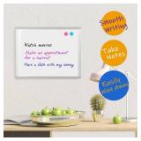 VUSIGN Small Dry Erase Whiteboard, 11 x 14 Inches White Board for Students, Fridge, Locker, Mini Dry Erase Board, Aluminum Frame, 4 Pack