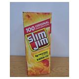 (Best by Feb 7 2026) Slim Jim Original Snack Size Smoked Meat Sticks 0.28 oz. each 100-Count