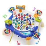 Toy Counting STEM Set Fishing Game for Kids/Toddlers