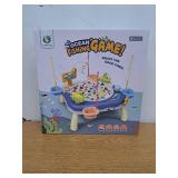 Toy Counting STEM Set Fishing Game for Kids/Toddlers