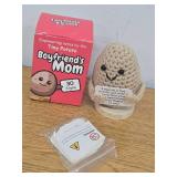 Cute Positive Crochet Potato with 30 Swappable Appreciation Signs