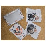 2 Count Halloween Lanyards for ID Badges Holder