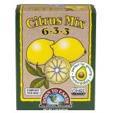 Down To Earth All Natural Fertilizers Organic Citrus Mix - Plant Food for Lemons, Limes, Oranges and Avocados 6-3-3, 1 lb
