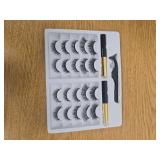 Magnetic Eyeliner and Lashes Kit with Tweezers