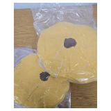 Plush Pumpkin Decorative Pillows Set of 2, NOT EXACTLY LIKE STOCK