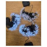 Solar Powered LED Cherry Blossom String Lights with Ground Stakes 3 Count