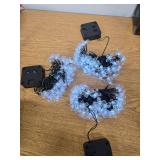 Solar Powered LED Cherry Blossom String Lights with Ground Stakes 3 Count