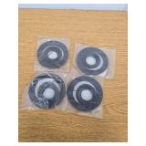 Replacement Large Pool Strainer Rubber Washer and Ring Pack, 4 Packs