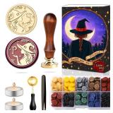 Letter 'P' Wax Seal Stamp Kit