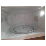 21 in. 1.1 Cu. Ft. 1000-Watt Countertop Microwave Oven in Fingerprint Resistant Stainless Steel and Bar Handle (SEE DETAILS) - Retail: $109