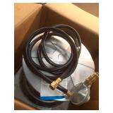 80,000 BTU Convection Portable Propane Outdoor Space Heater with 10 Ft. Hose and Regulator - Retail: $113