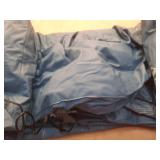 Intex Elevated 18' Pillow Rest Queen Air Mattress with Internal Pump - Off-White/Blue - Retail: $60