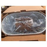 Modern Ring Floor Lamp Brushed Nickel Finish - Threshold: ETL Listed, Cotton/Polyester Shade, Metal Body - Retail: $80